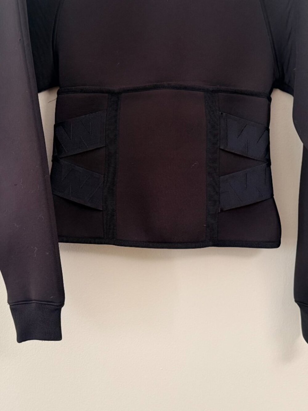 ALEXANDER WANG H&M COLLAB NEOPRENE BODYCON SCUBA TOP 6 - Picture 5 of 10